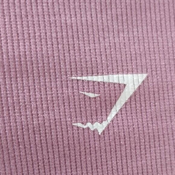 Gymshark Women's Leggings Soft Pink Athletic Active Wear Athleisure Yoga Sporty - Picture 6 of 7